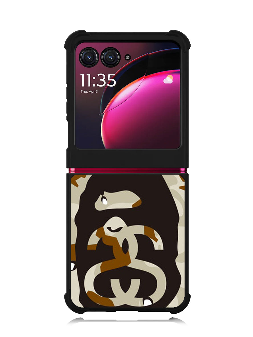 A Bathing Ae x Stussy Motorola Moto Razr Plus 2023 , Moto Razr+ 2023 Case OV0933