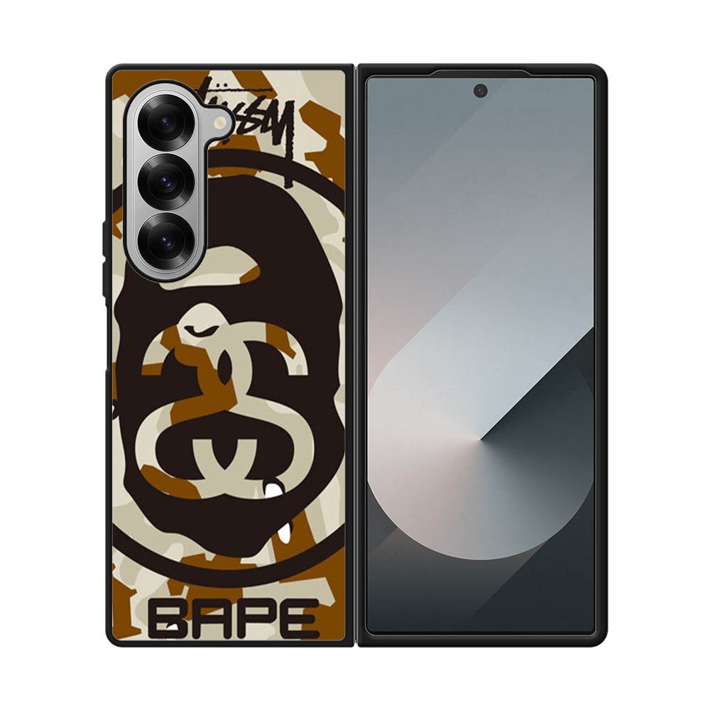 A Bathing Ae x Stussy Samsung Galaxy Z Fold 7 5G Case OV0933