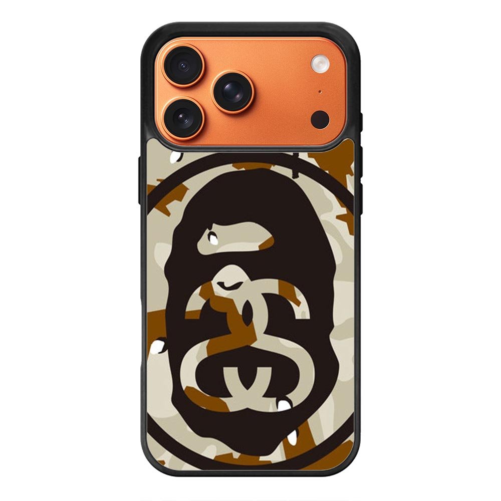 A Bathing Ae x Stussy iPhone 17 Pro Max Case OV0933