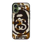A Bathing Ae x Stussy iPhone 17 Case OV0933