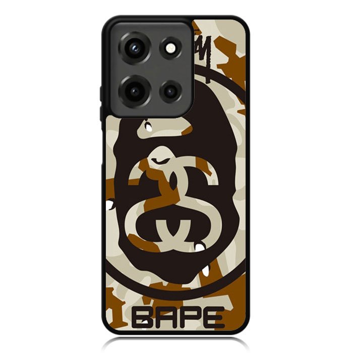 A Bathing Ae x Stussy Motorola Moto G 5G 2025 Case OV0933