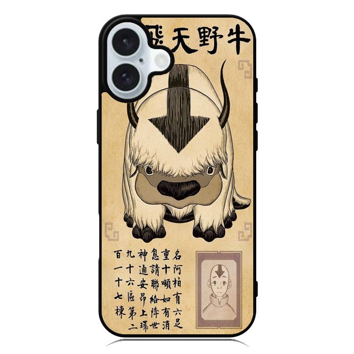 Appa Avatar The Last Airbender iPhone 16 Plus Case