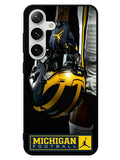 michigan wolverines 1st Samsung Galaxy S24 5G Case