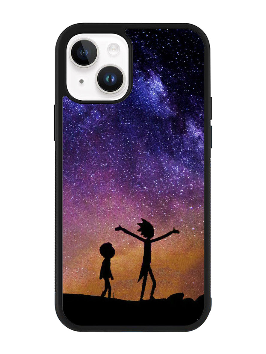 Rick and Morty Space Nebula iPhone 14 Case QC0966