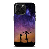 Rick and Morty Space Nebula iPhone 16 Pro Max Case OV0966