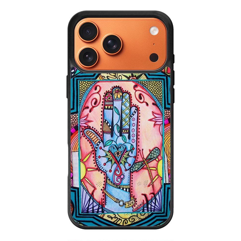 Hand Mandala Singleton Hippie iPhone 17 Pro Max Case OV5058