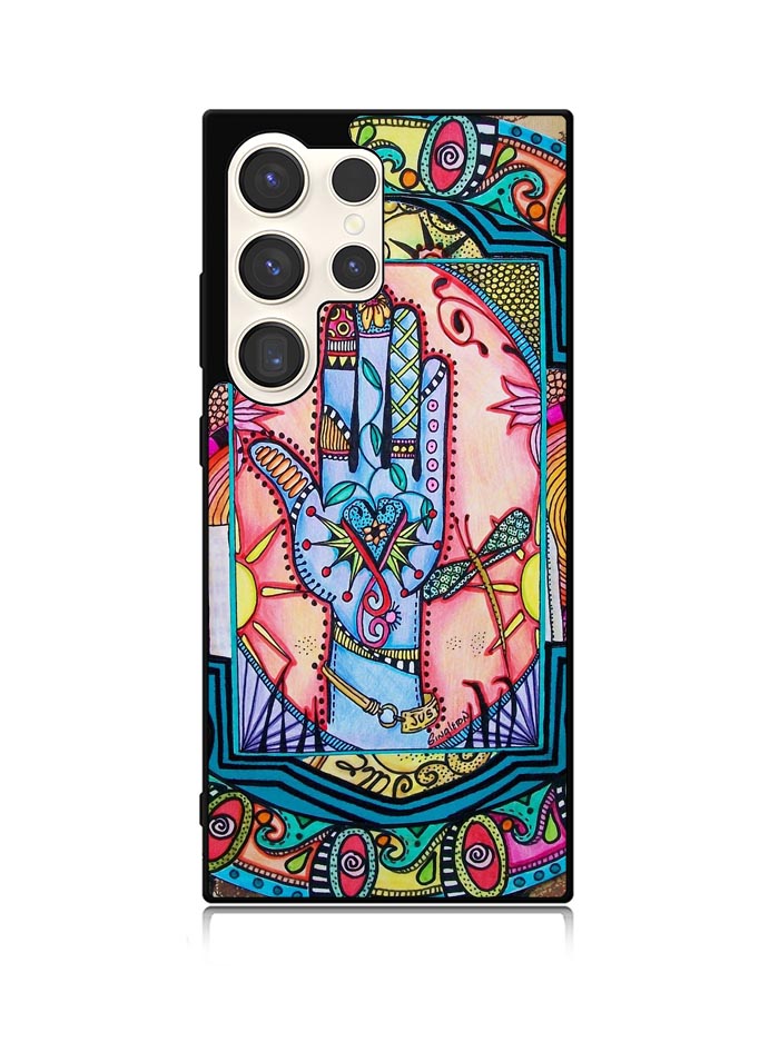 Hand Mandala Singleton Hippie Samsung Galaxy S24 Ultra 5G Case OV5058
