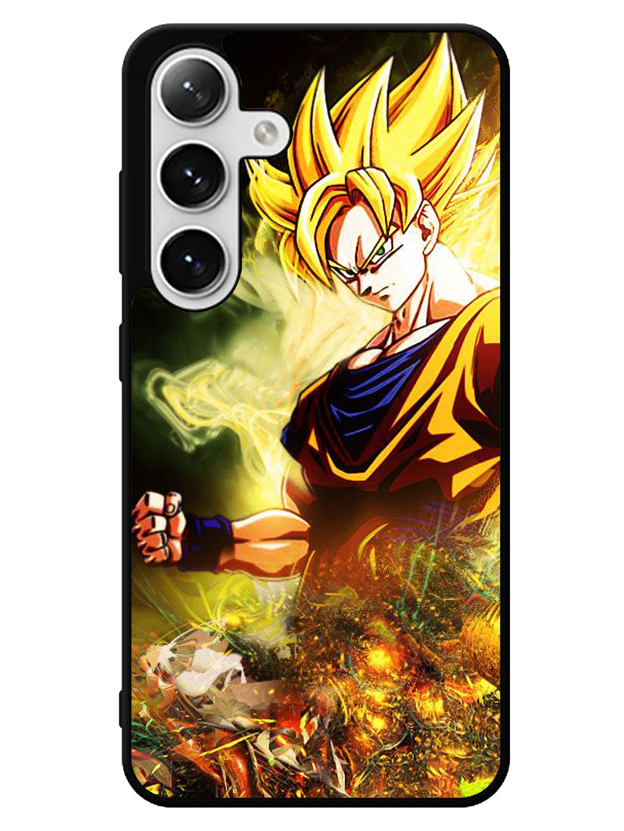 Dragon Ball Z Goku 1st Samsung Galaxy S25 5G Case