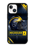 michigan wolverines helmet iPhone 15 Plus Case OV0992