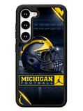 michigan wolverines helmet Samsung Galaxy S23 Plus 5G / Samsung Galaxy S23+ 5G Case