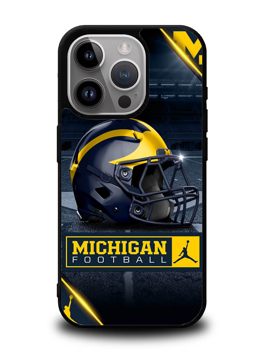 michigan wolverines helmet iPhone 16 Pro Case