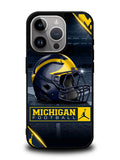 michigan wolverines helmet iPhone 16 Pro Max Case