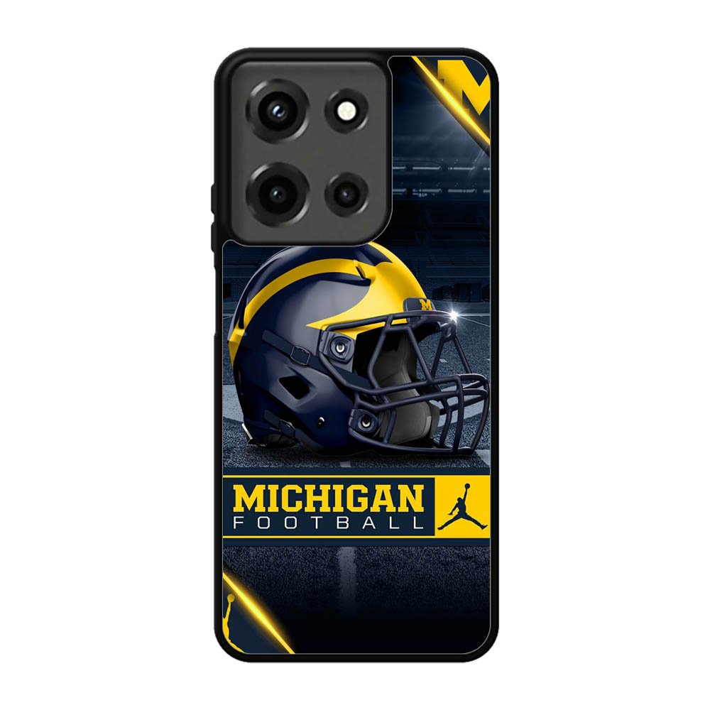 michigan wolverines helmet Motorola Moto G 5G 2025 Case OV4279