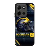 michigan wolverines helmet Motorola Moto G 5G 2025 Case OV4279