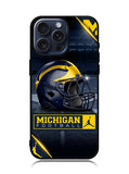 michigan wolverines helmet iPhone 15 Pro Max Case