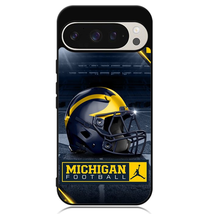 michigan wolverines helmet Google Pixel 9 Pro XL Case