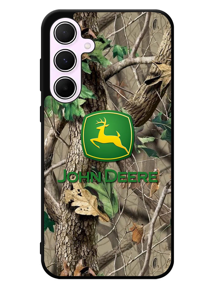 John Deere Camo Logo Samsung Galaxy A55 5G Case