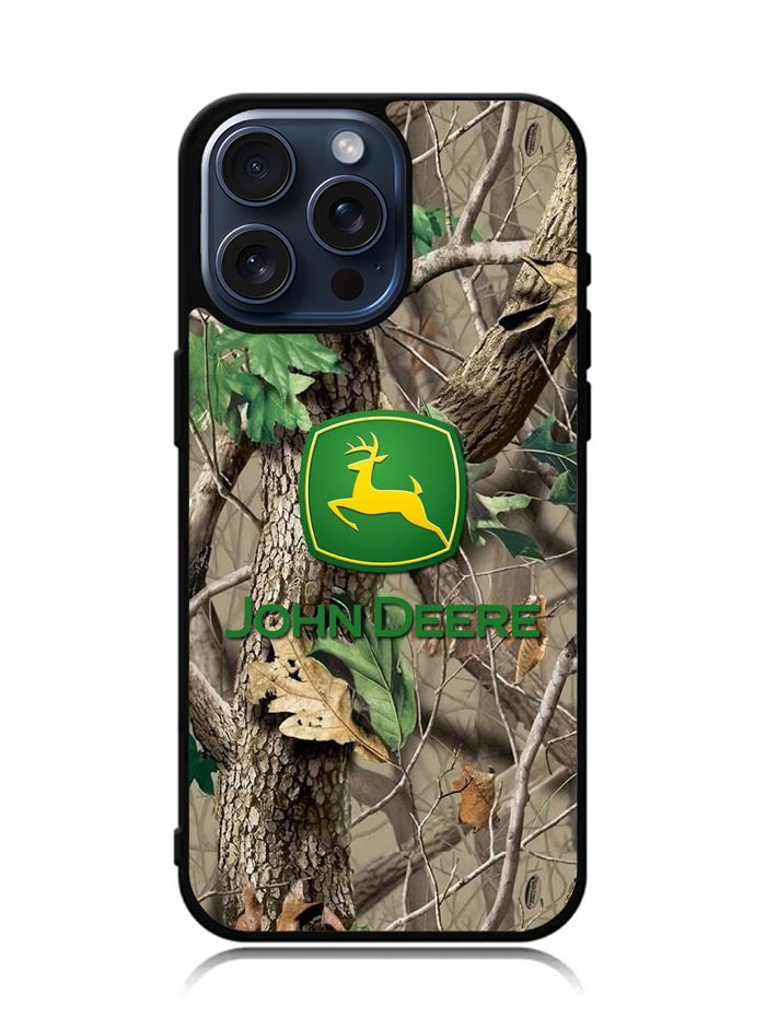John Deere Camo Logo iPhone 15 Pro Case OV5302