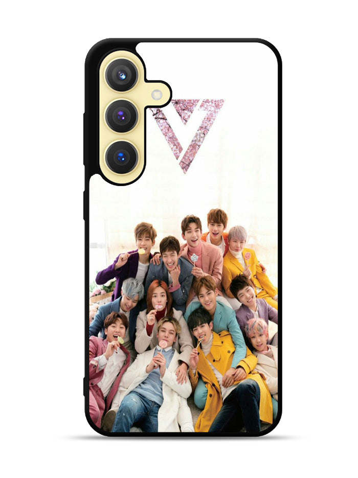 Seventeen Kpop Samsung Galaxy S24 Plus 5G , Samsung Galaxy S24+ 5G Case OV1028