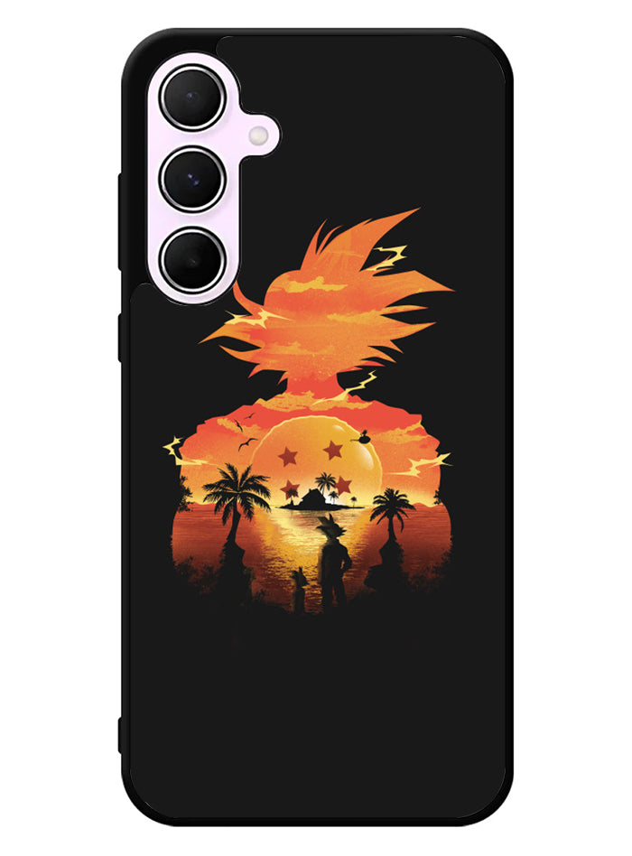 Dragon Ball Sunset Samsung Galaxy A55 5G Case