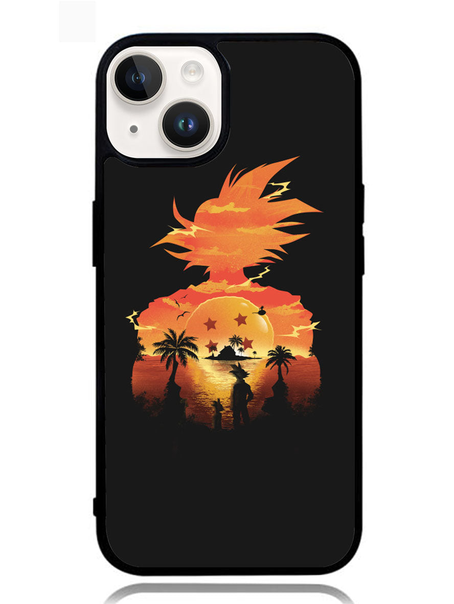 Dragon Ball Sunset iPhone 14 Case OV2990