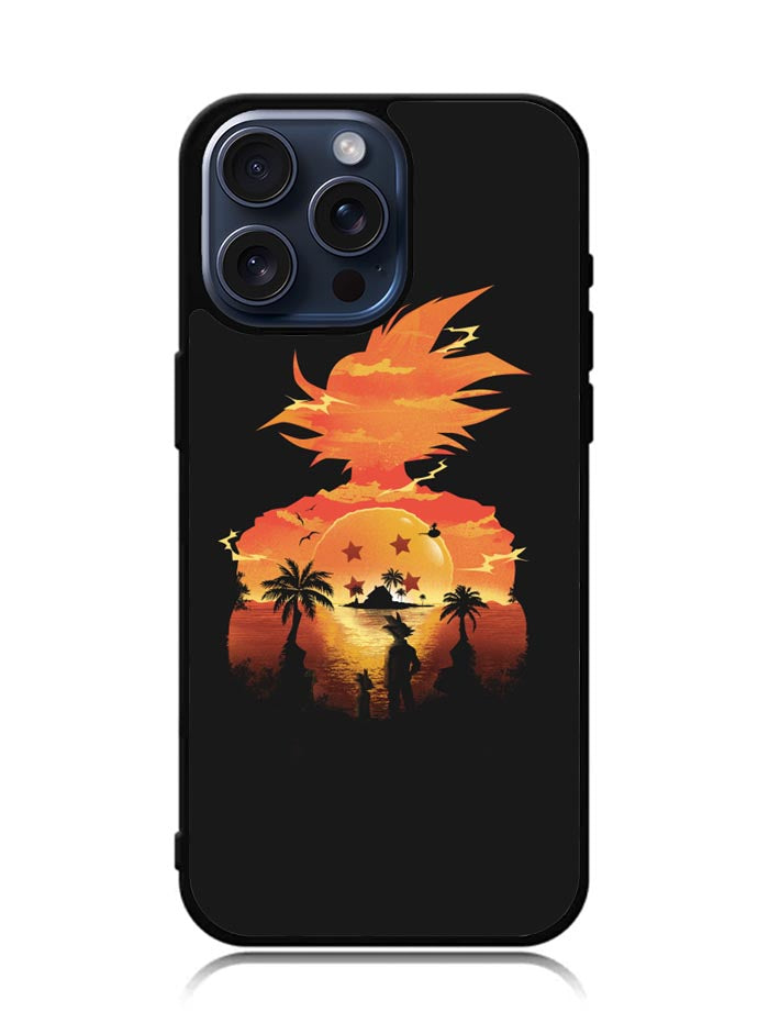 Dragon Ball Sunset iPhone 15 Pro Max Case OV4753