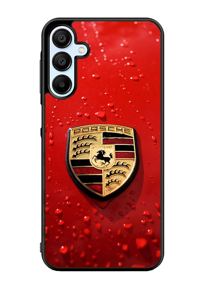 Porsche Logo Red Samsung Galaxy A35 5G Case OV1035