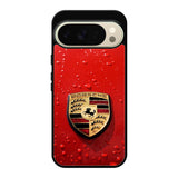 Porsche Logo Red Google Pixel 10 Pro XL Case QC1035
