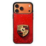 Porsche Logo Red iPhone 17 Pro Max Case QC1035