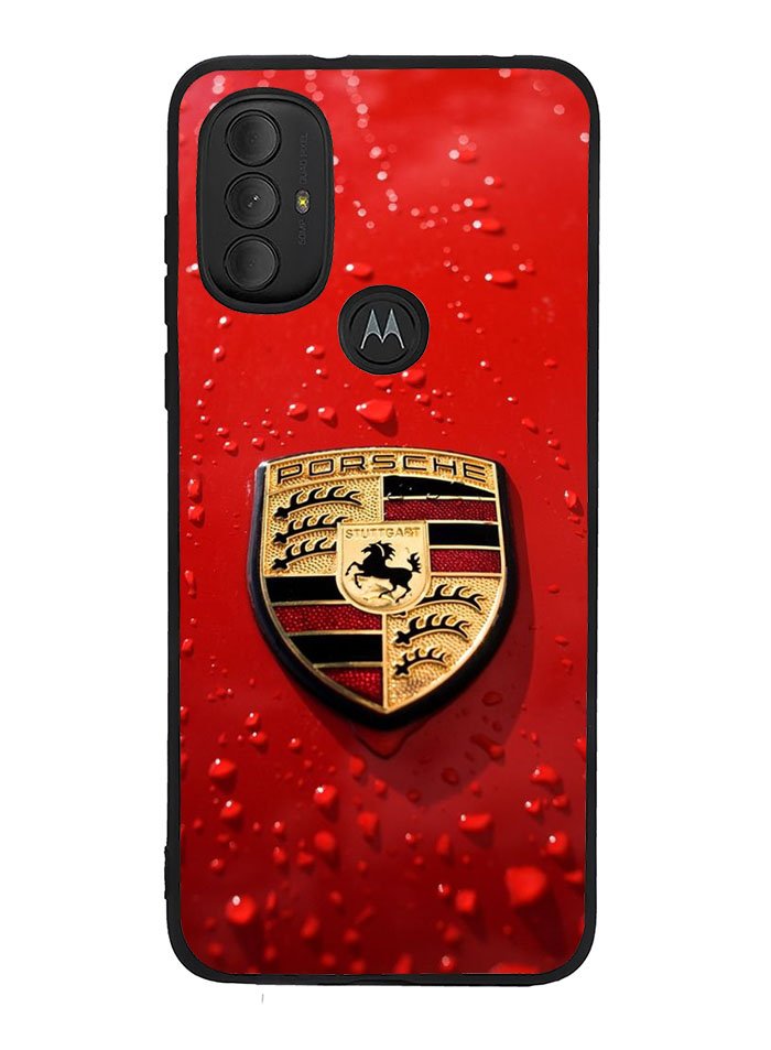 Porsche Logo Red Motorola Moto G Pure 2021 , Moto G Power 2022 Case OV1035