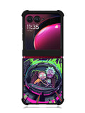 Rick And Morty Motorola Moto Razr Plus 2023 , Moto Razr+ 2023 Case OV1037