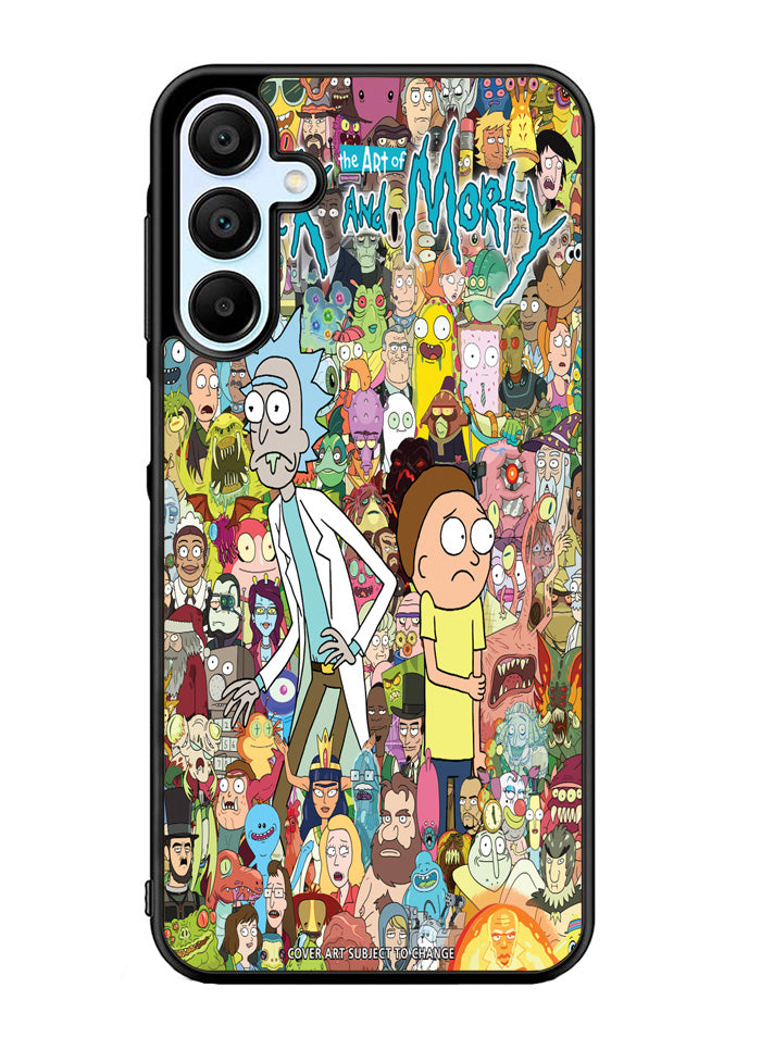 Rick and Morty Samsung Galaxy A35 5G Case OV1043