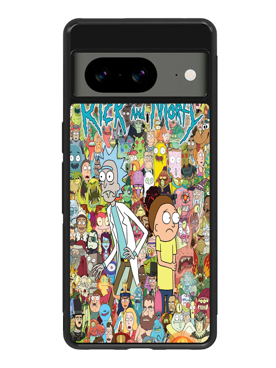 Rick and Morty Google Pixel 8 Case QC1043