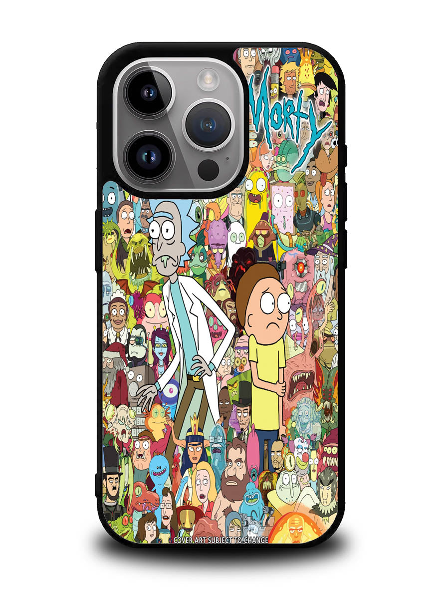 Rick and Morty iPhone 14 Pro Case QC1043
