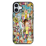 Rick and Morty iPhone 16 Plus Case QC1043