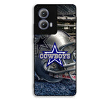 Dallas Cowboys Helmet Motorola Moto Edge 2024 Case OV2878