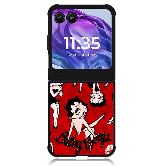 Betty Boop 1st Motorola Moto Razr Plus 2024 , Moto Razr+ 2024 Case
