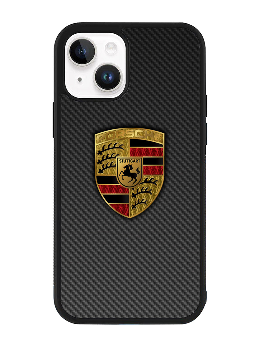 Porsche Badge Logo iPhone 15 Case OV1075