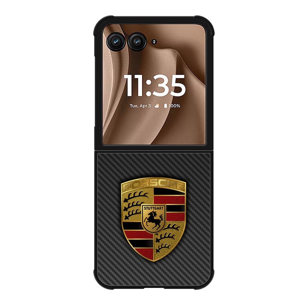 Porsche Badge Logo Motorola Moto RAZR Plus 2025 Case OV1075