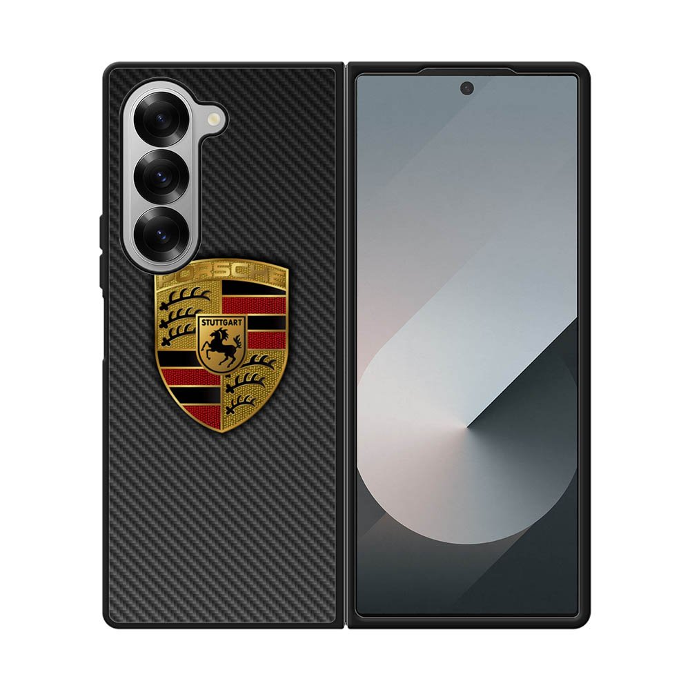 Porsche Badge Logo Samsung Galaxy Z Fold 7 5G Case OV1075
