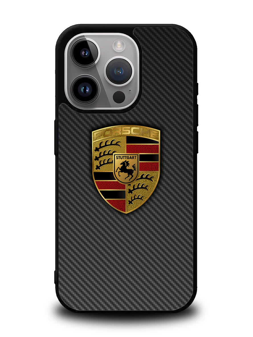Porsche Badge Logo iPhone 15 Pro Case OV1075