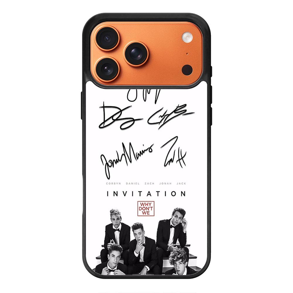 why dont we signatures iPhone 17 Pro Max Case OV1078