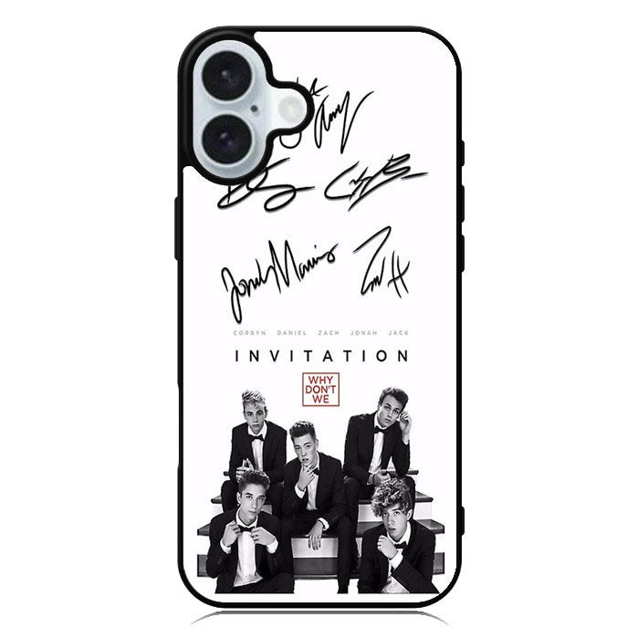 why dont we signatures iPhone 16 Plus Case QC1078