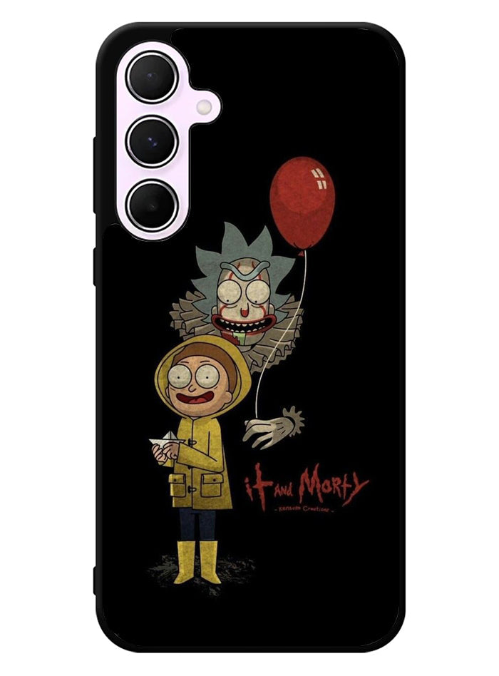 It Rick And Morty Samsung Galaxy A55 5G Case