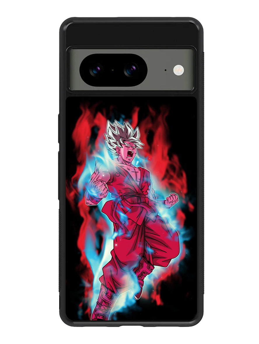 goku super saiyan blue kaioken x10 Google Pixel 8 Case QC1101