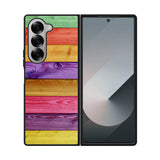 colorful wood FLX0502 Samsung Galaxy Z Fold 7 5G Case