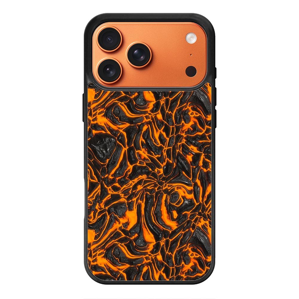 lava texture FLX0504 iPhone 17 Pro Case