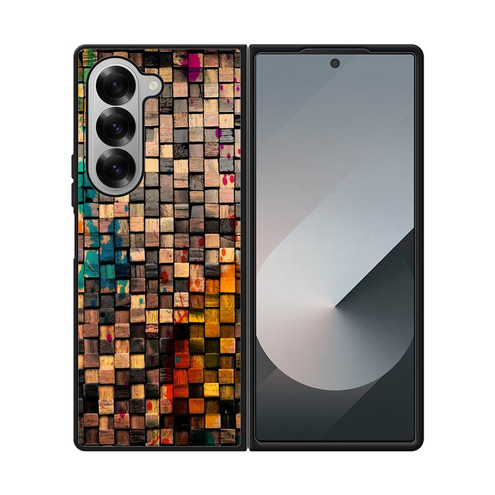 Wooden Blocks FLX0519 Samsung Galaxy Z Fold 7 5G Case