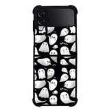 Cute Ghost FLX0524 Samsung Galaxy Z Flip 5 , Z Flip 4 , Z Flip 3 ,  Z Fold 5 , Z Fold 4 , Z Fold 3 5G Case
