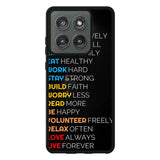 Daily motivation FLX0547 Motorola Moto Edge 2025 Case